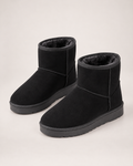 Women's Snow Boots - Faux-Fur Lined Ankle Style, google-safe clean pair hero