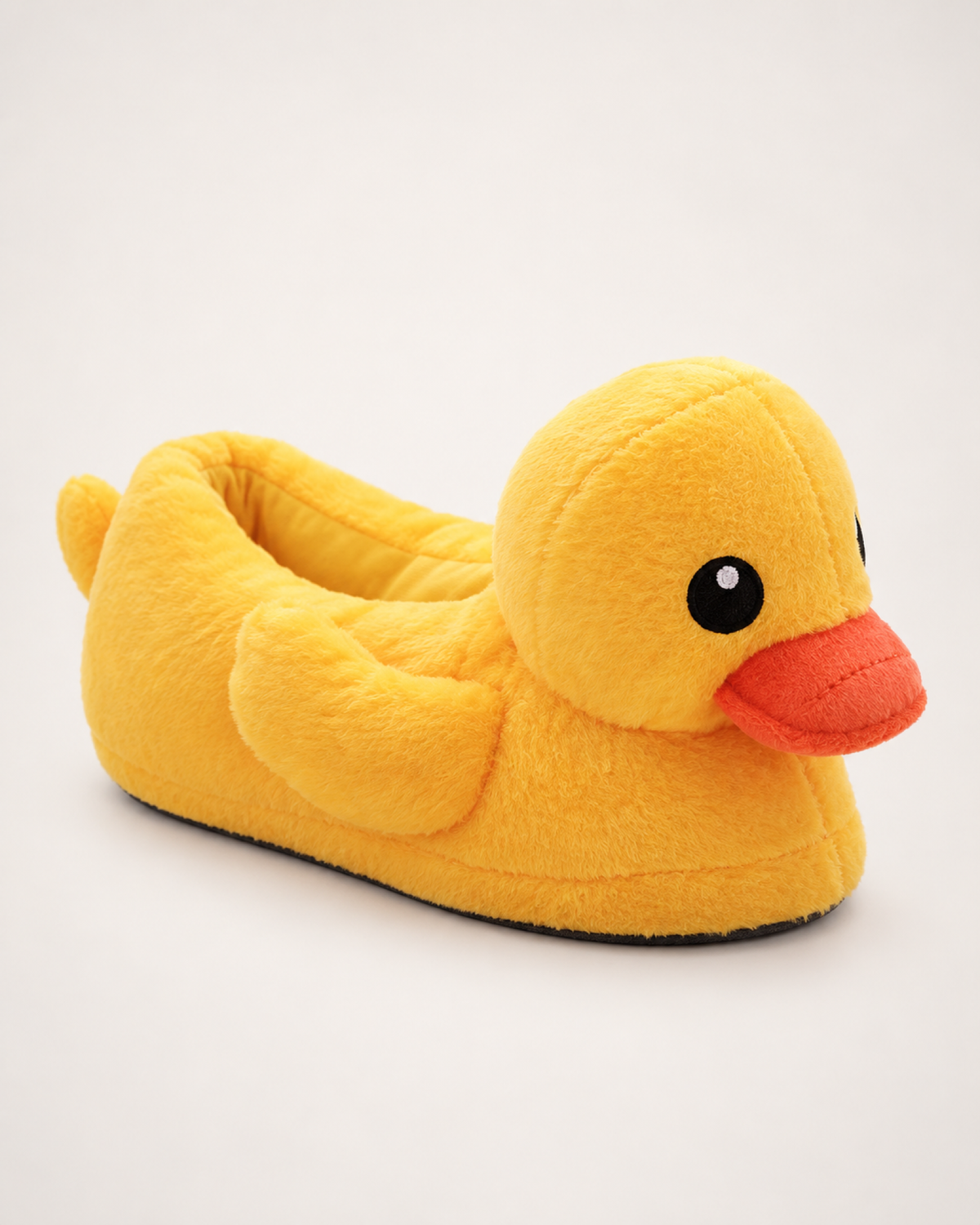 Women's Duck Slippers in Full Heel, side profile