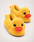 Women's Duck Slippers in Full Heel, raised pair view