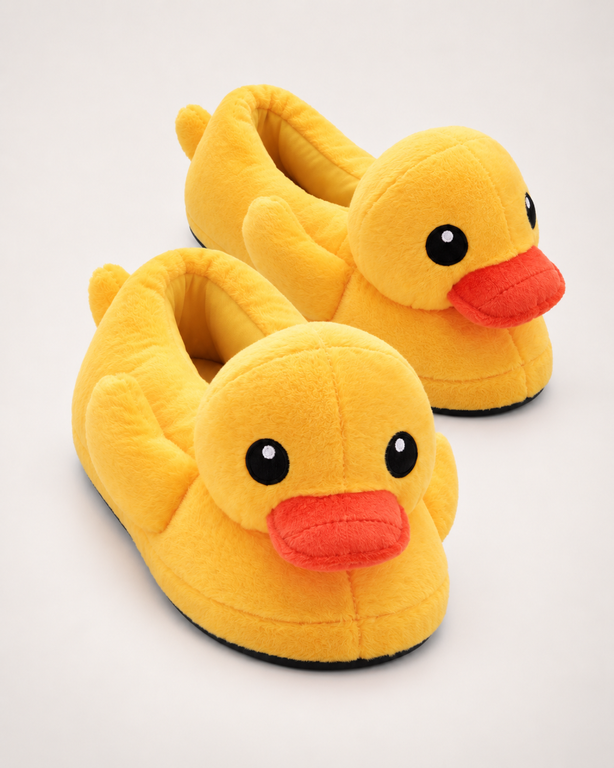 Women's Duck Slippers in Full Heel, raised pair view