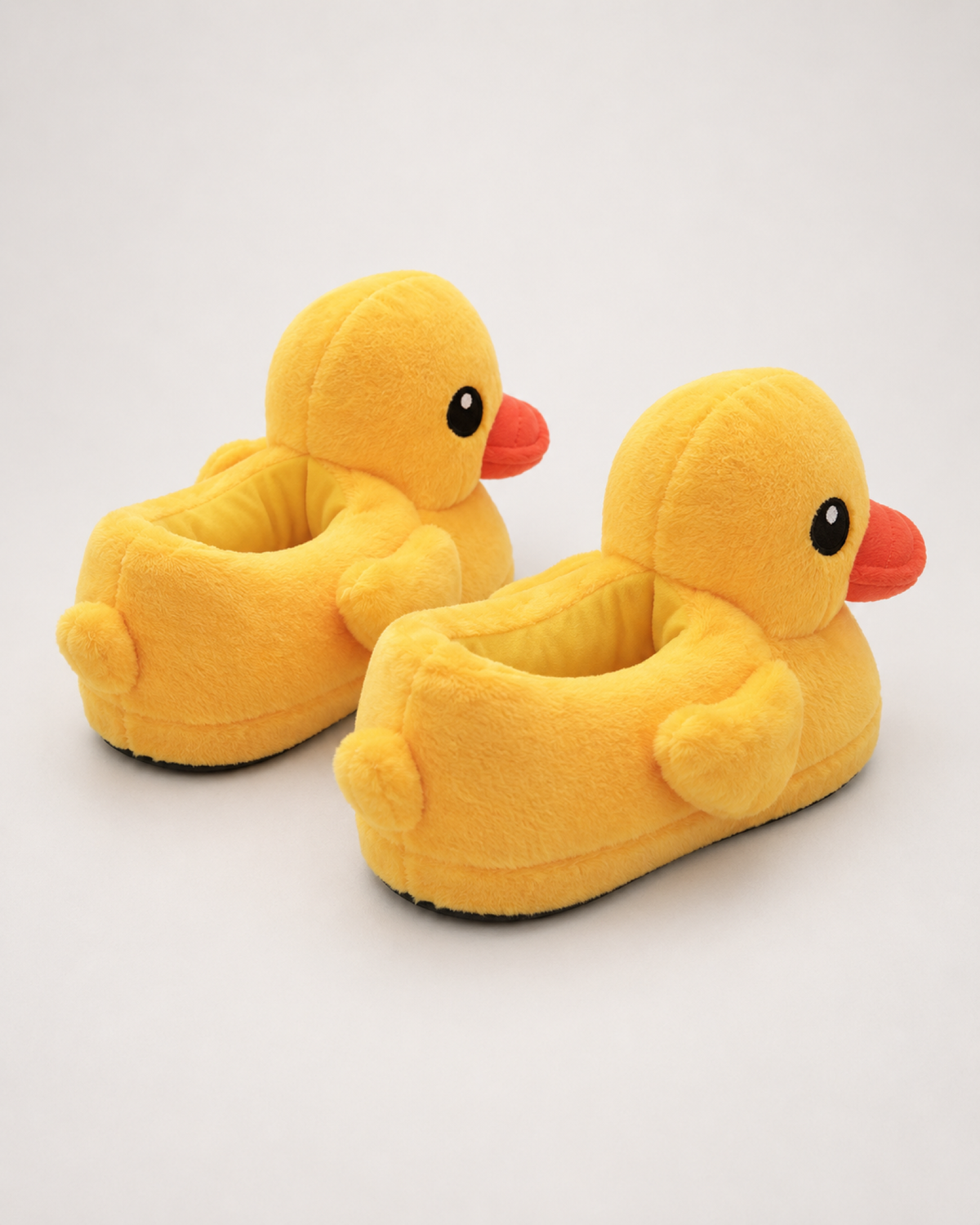 Women's Duck Slippers in Full Heel, rear view