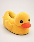 Women's Duck Slippers in Full Heel, close-up detail