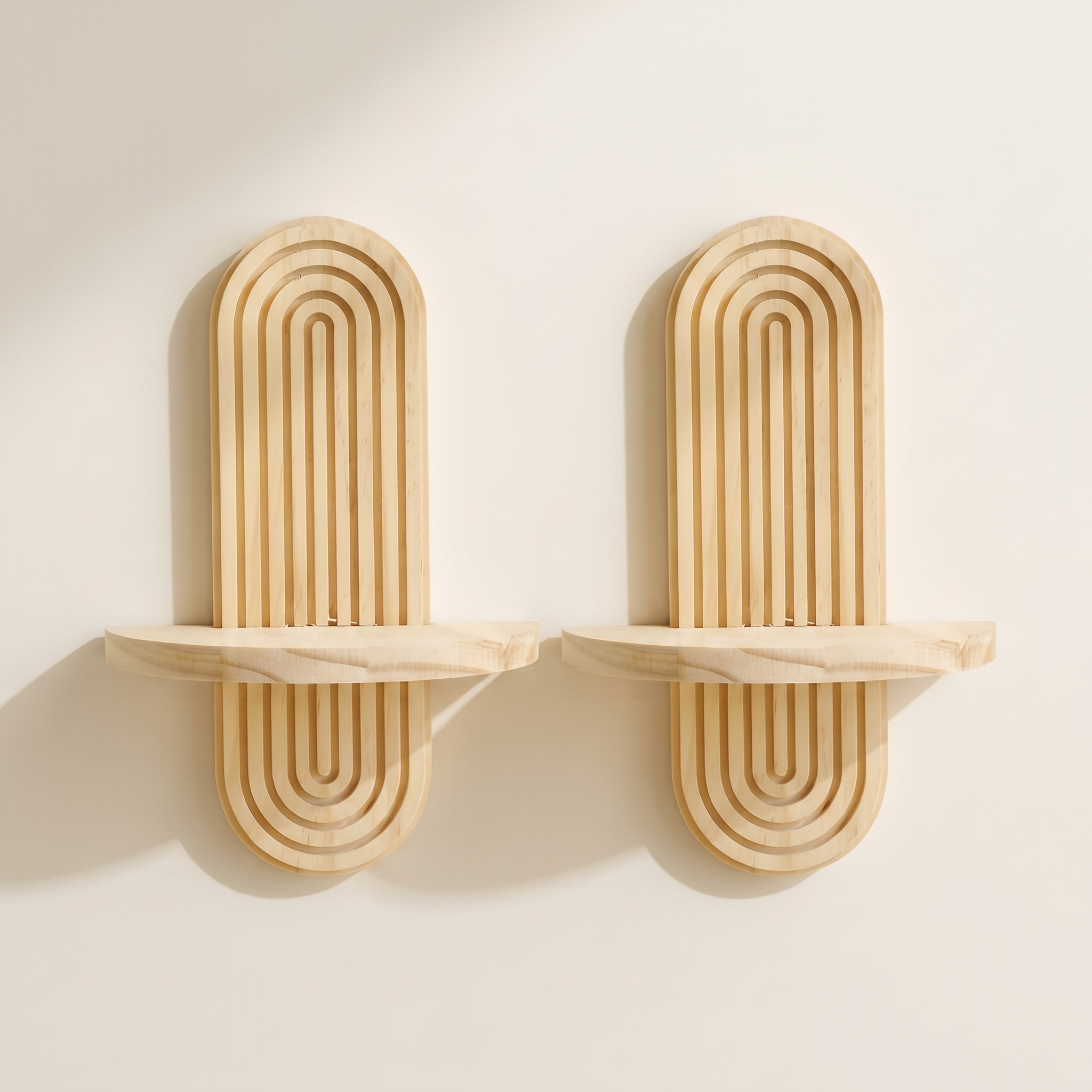 Solenne Arched Wall Planter in Halo Pair — Clean product-set view showing exactly what the execution contains.