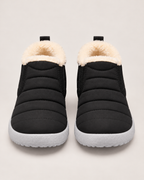 Unisex Winter Boots – Fleece-Lined Slip-On Style, pair straight front