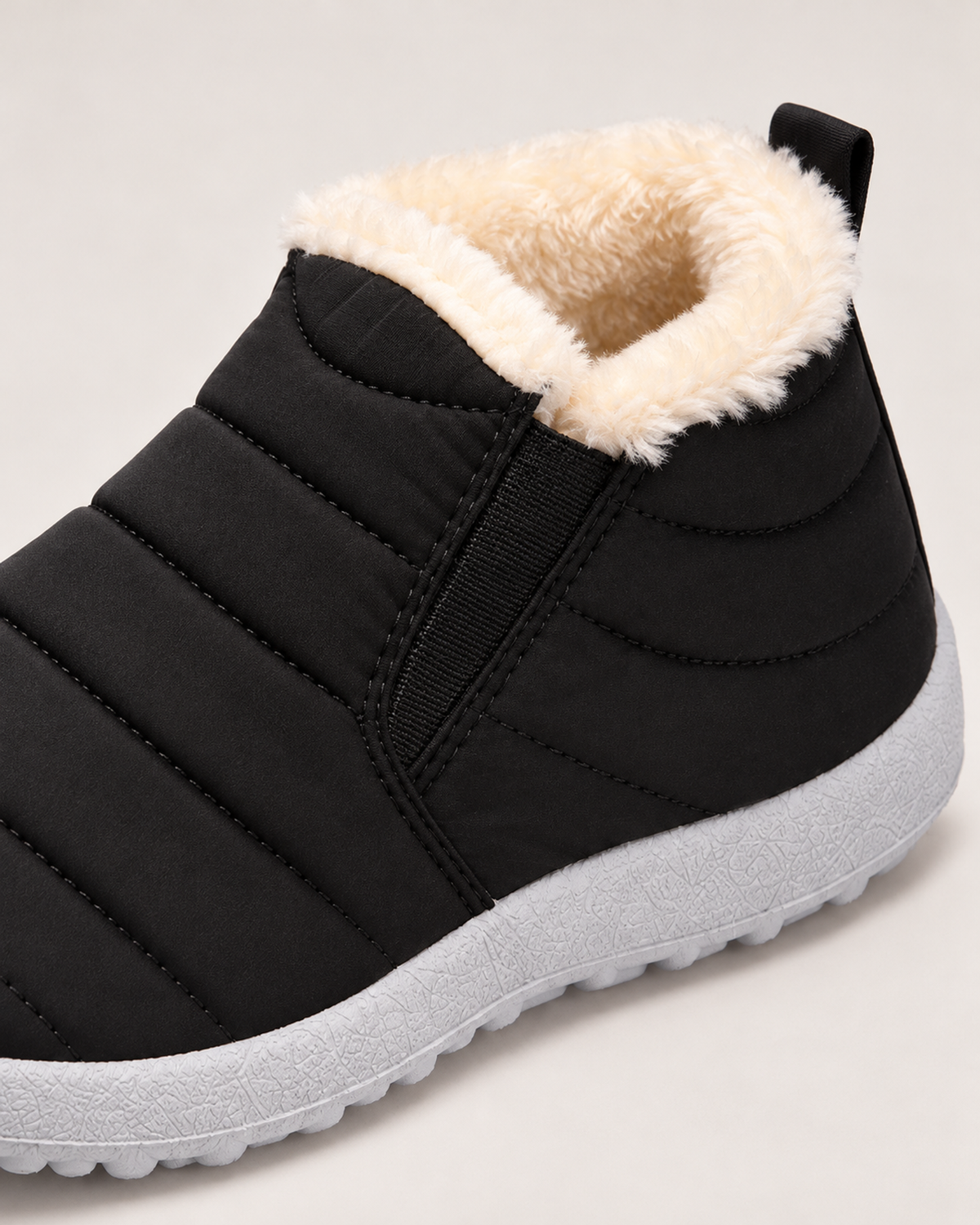 Unisex Winter Boots – Fleece-Lined Slip-On Style, confirmed product detail