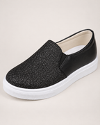 Women's Loafers – Sequin Slip-On Style, confirmed product detail