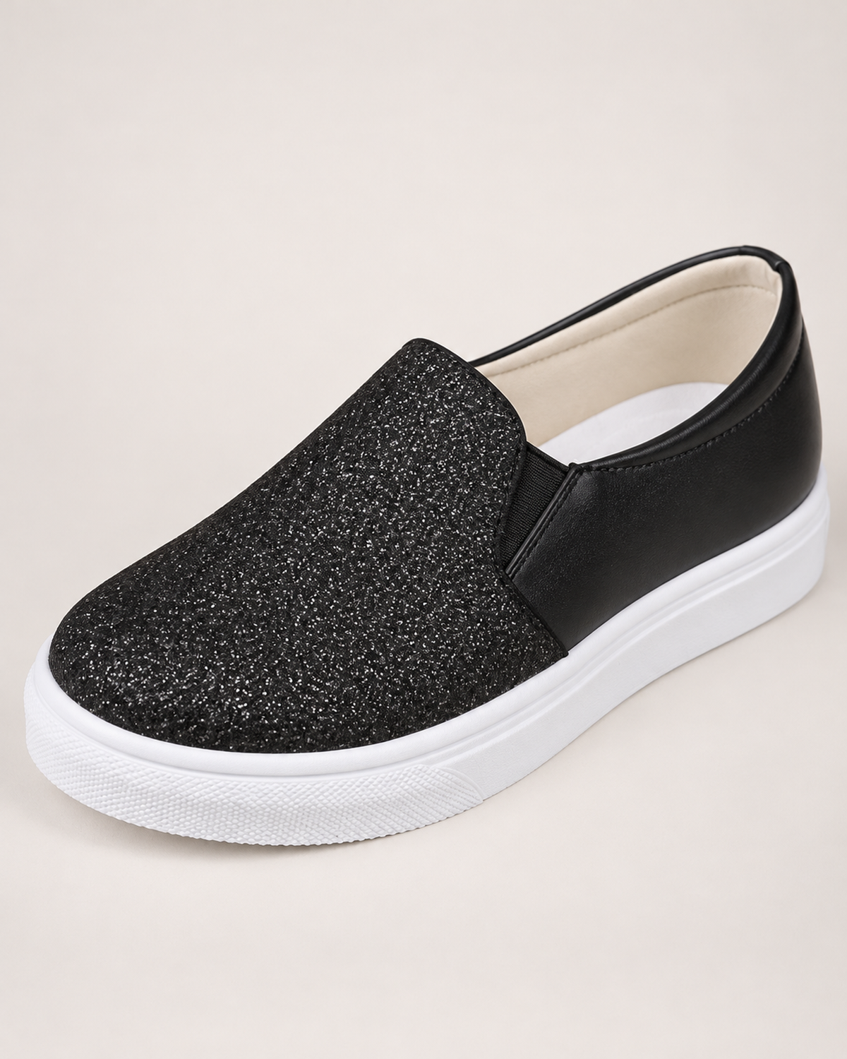 Women's Loafers – Sequin Slip-On Style, confirmed product detail
