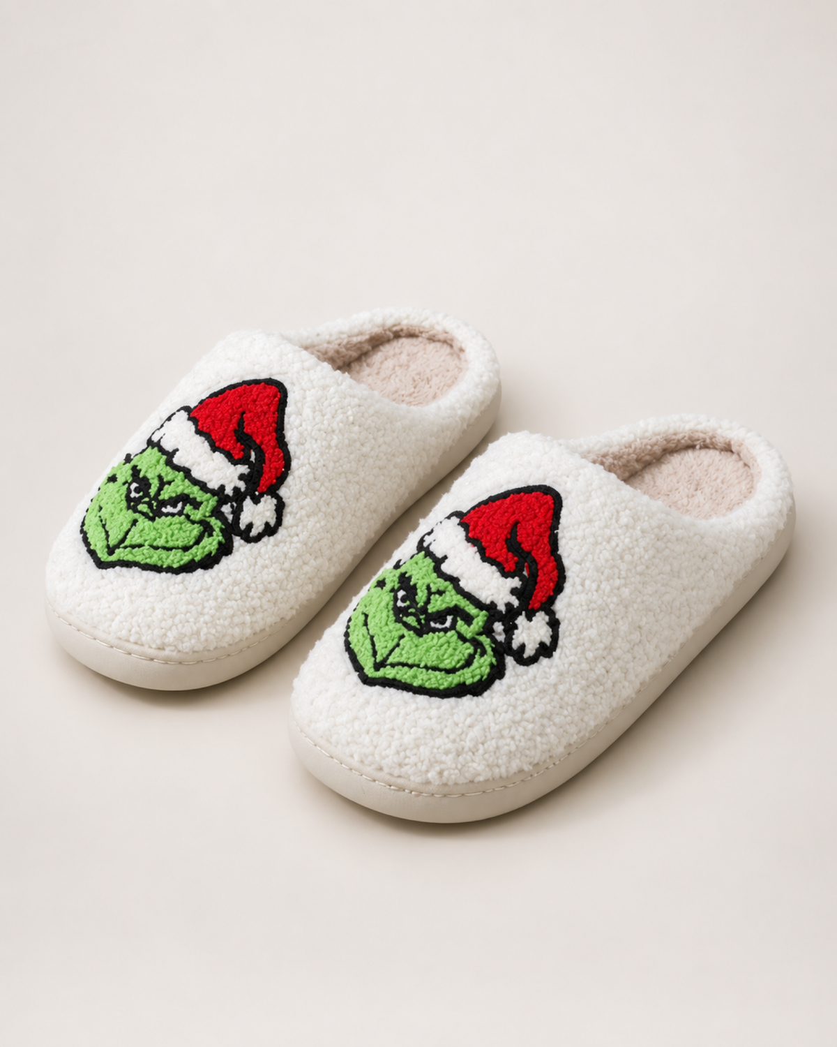 Women's Novelty Slippers – Six Character Designs in Christmas Monster